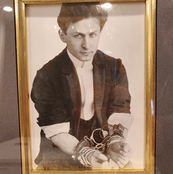 Authentic Harry Houdini Framed Original - Picture 2 of 8